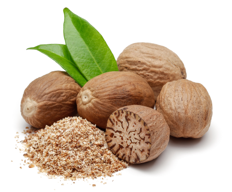 Muskatnüsse, ganz - 5 Stück